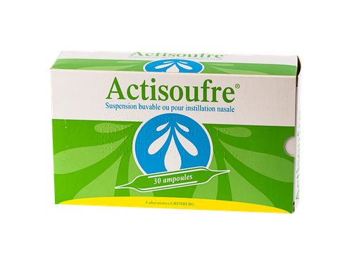 Image ACTISOUFRE 30 AMPOULES