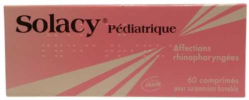 Image SOLACY PEDIATRIQUE COMPRIMÉ POUR SUSPENSION BUVABLE 60